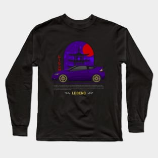 Tuner Purple CRZ JDM Long Sleeve T-Shirt